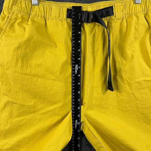 Levis Shorts Men's Extra Large Yellow Ripstop Belted Utility Zip Pocket - Picture 7 of 11